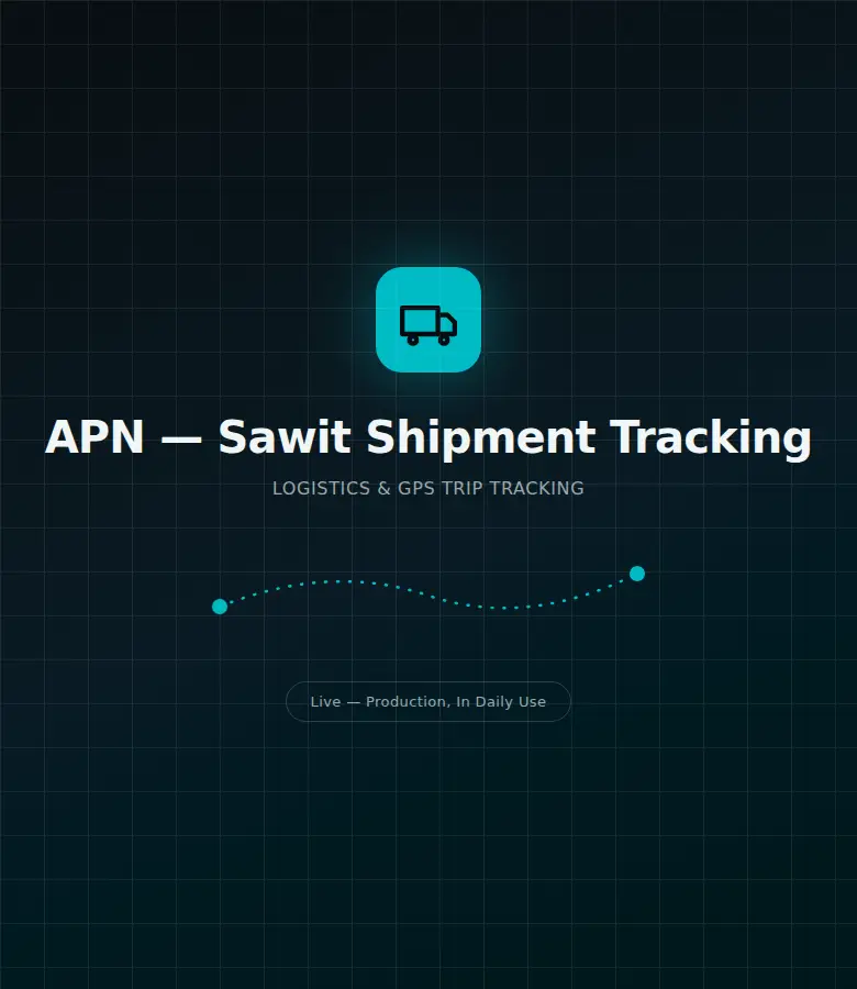 APN — Sawit Shipment Tracking