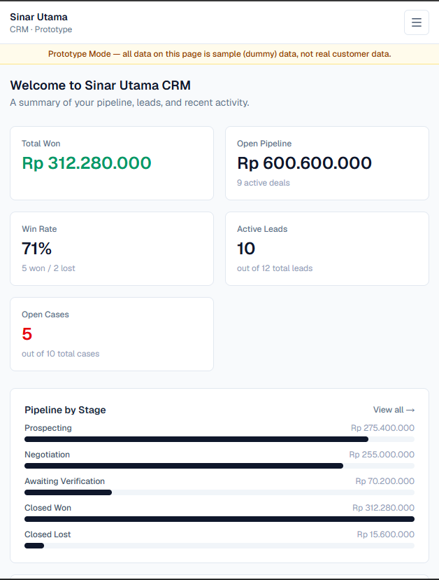 Project screenshot